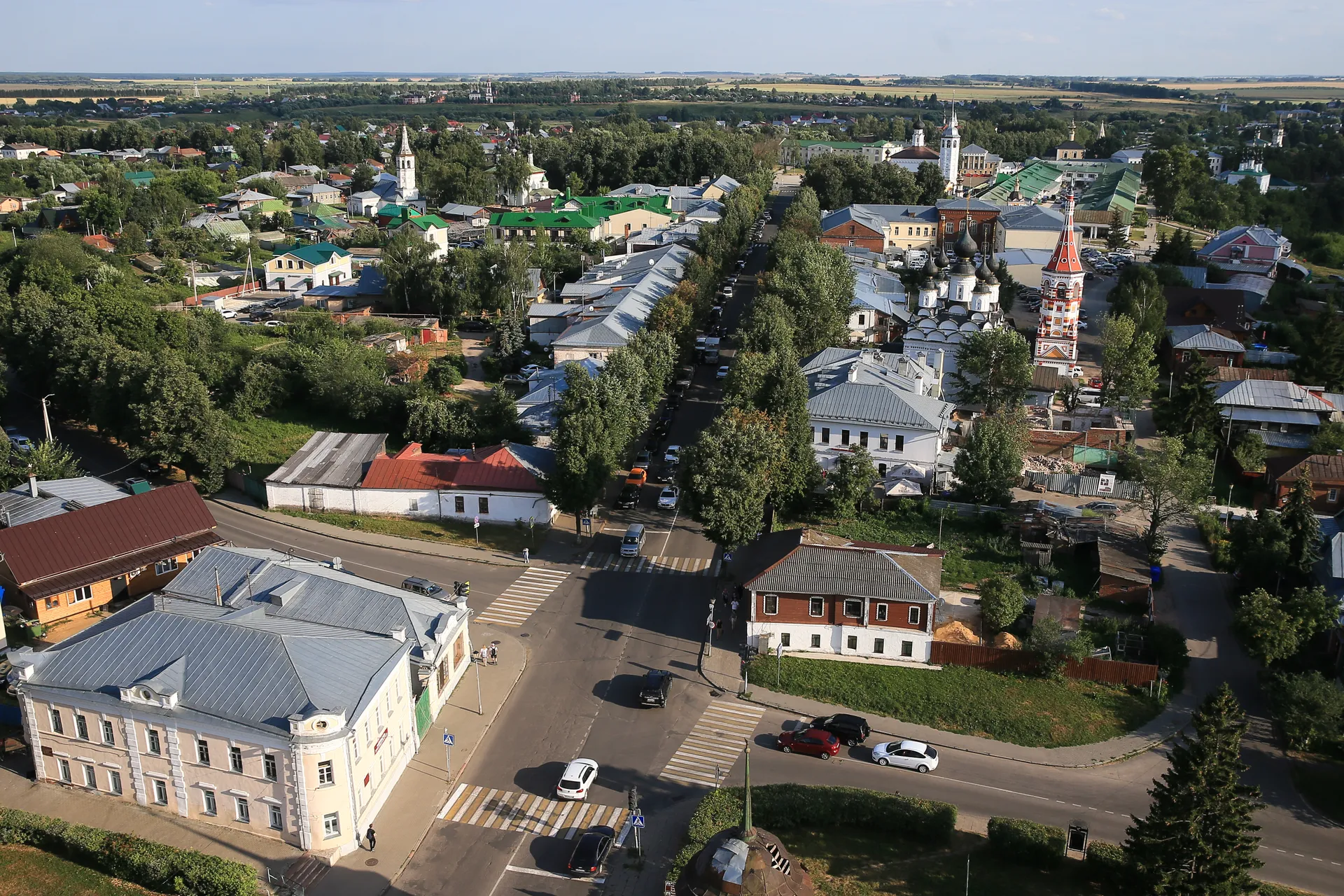 Суздаль. Вид на город