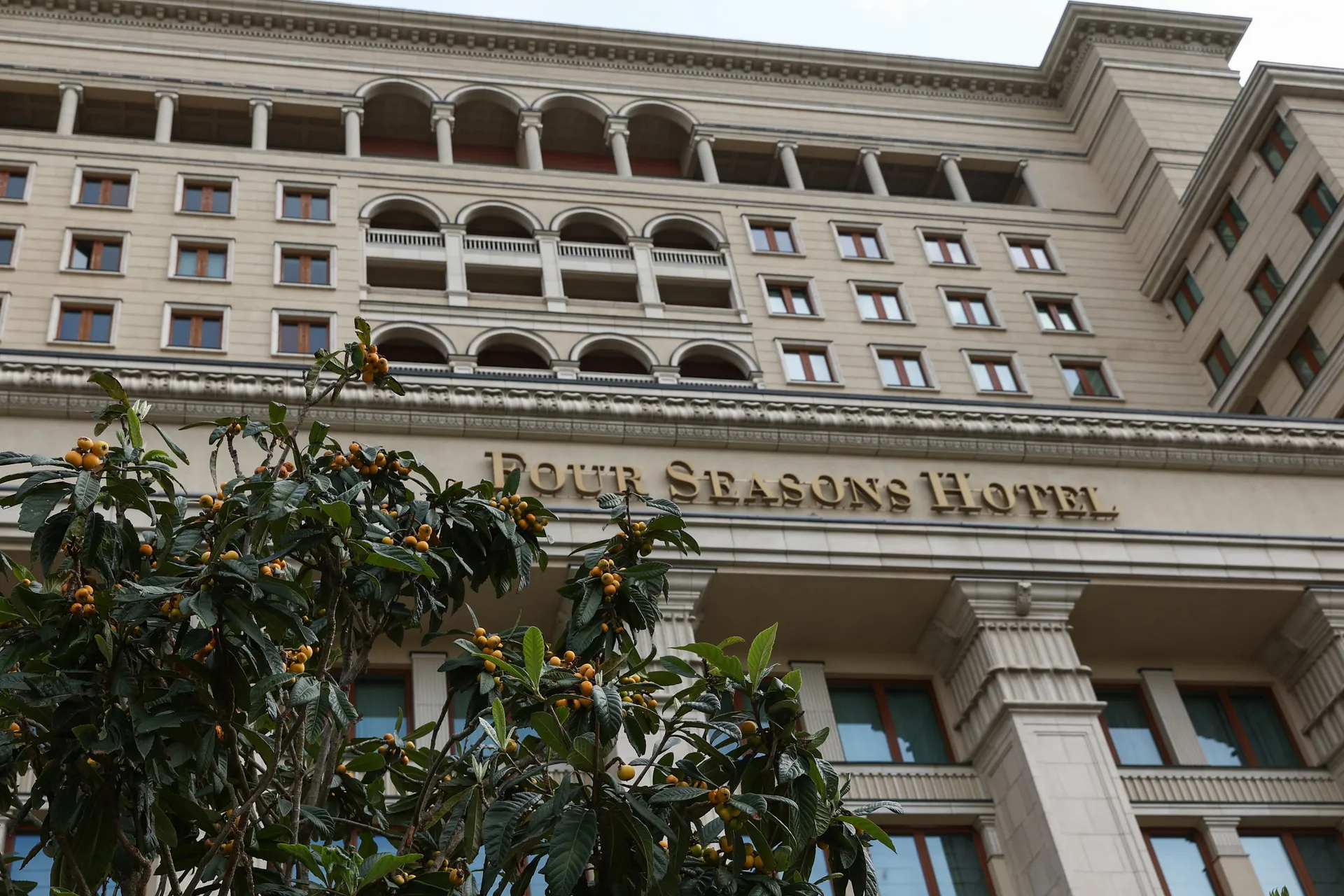 Москва. Гостиница Four Seasons Hotel Moscow на Манежной площади