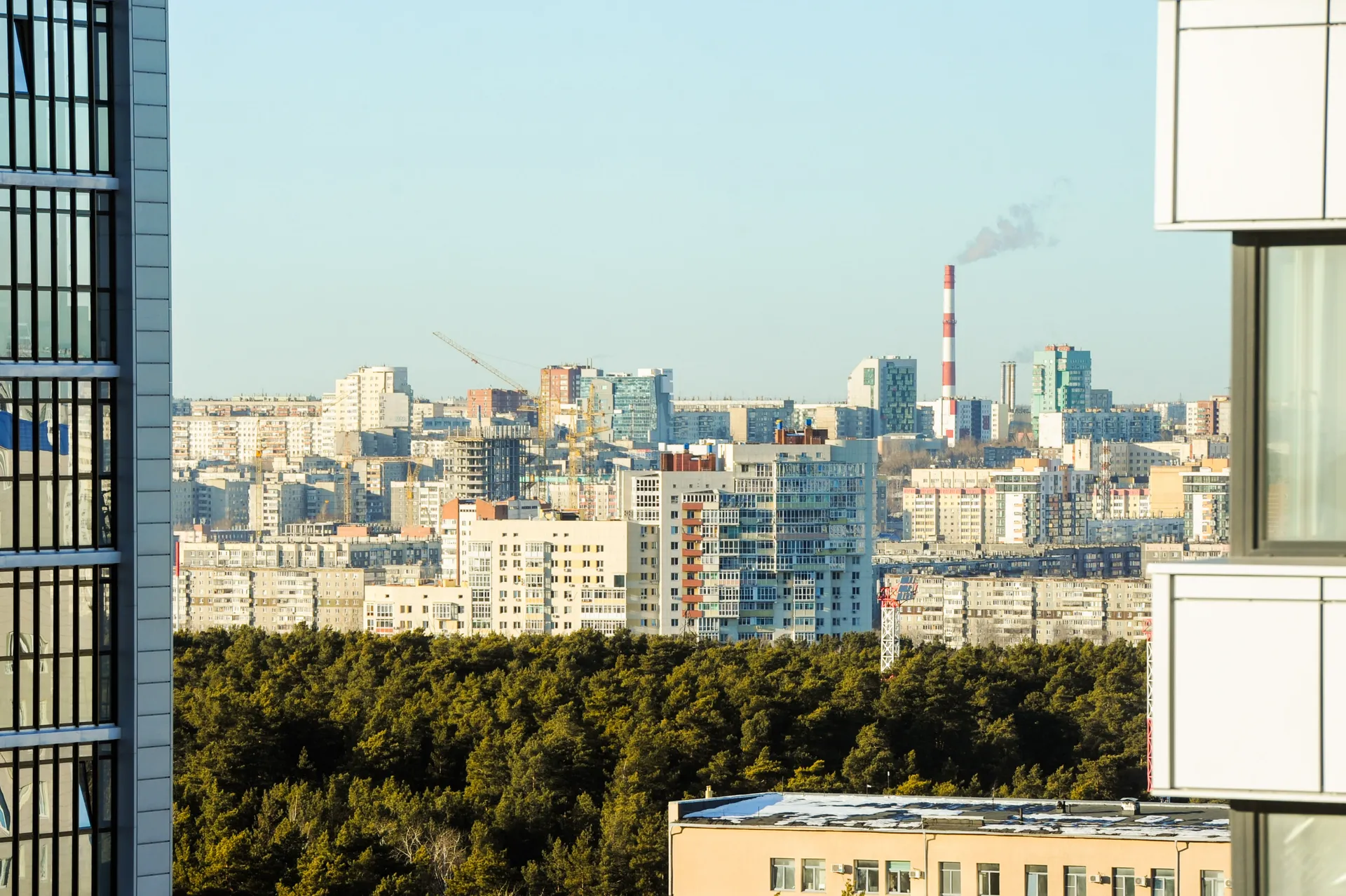 Челябинск. Вид на город
