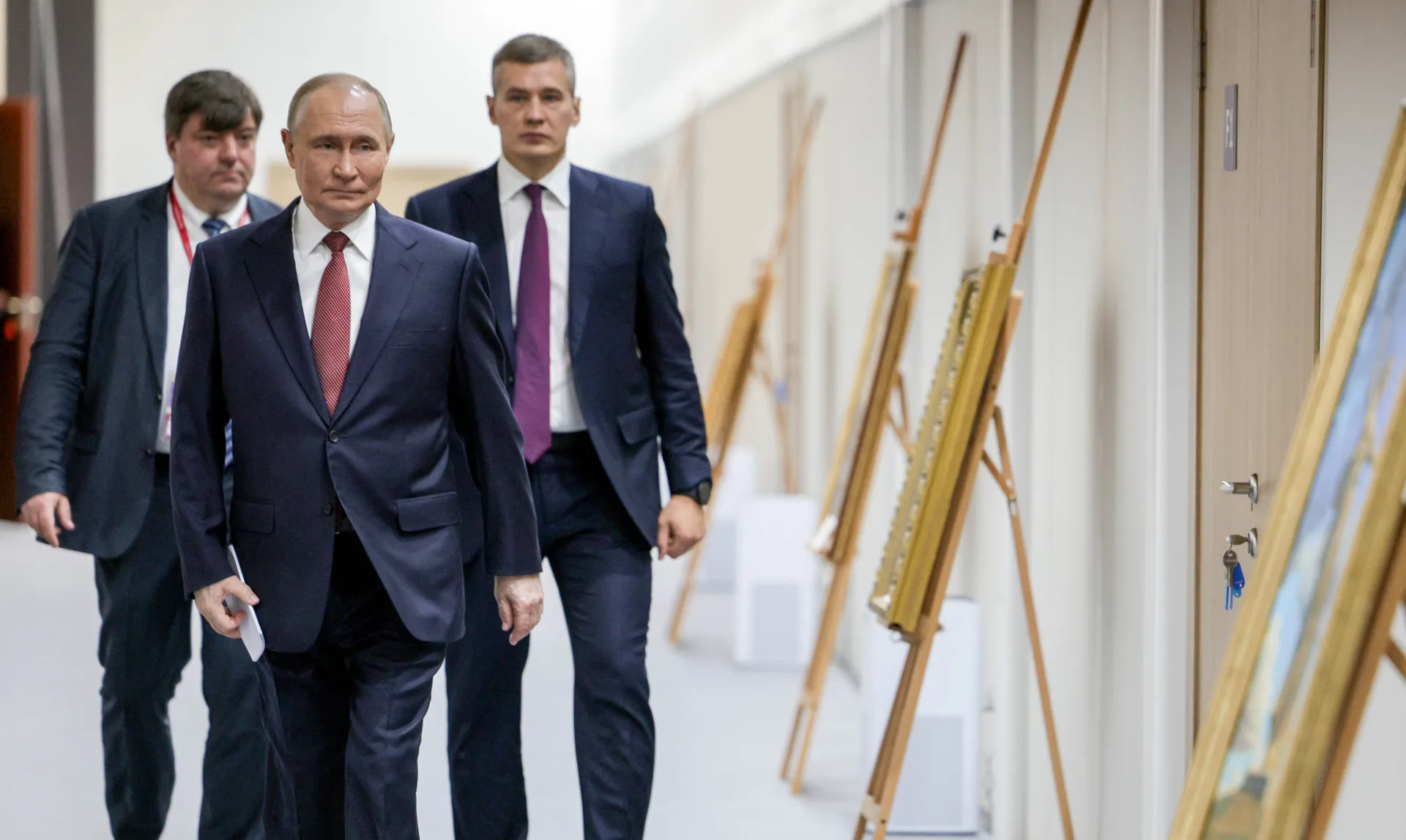 Президент РФ Владимир Путин на ПМЭФ