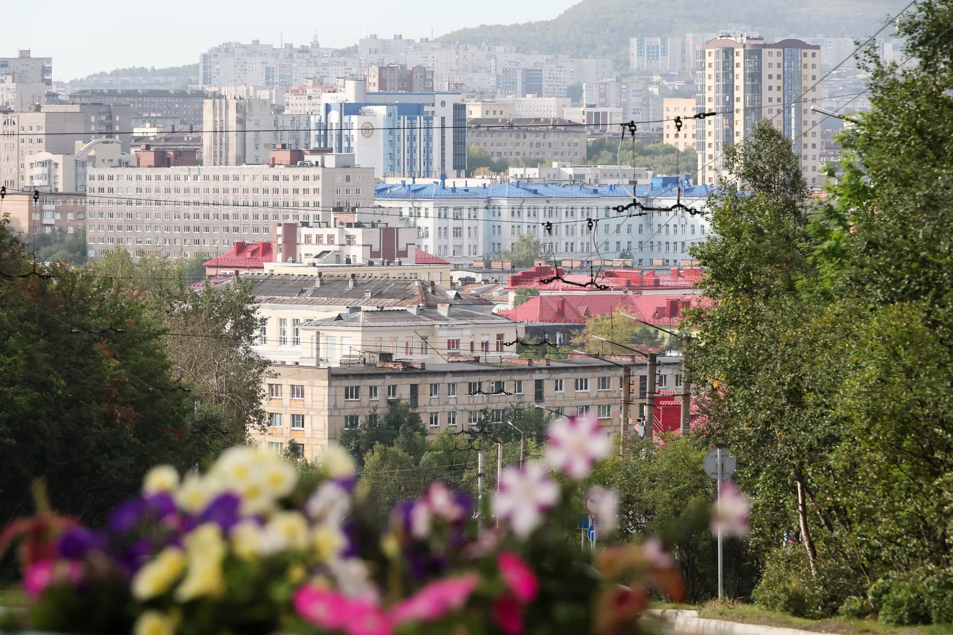 Мурманск. Вид на город