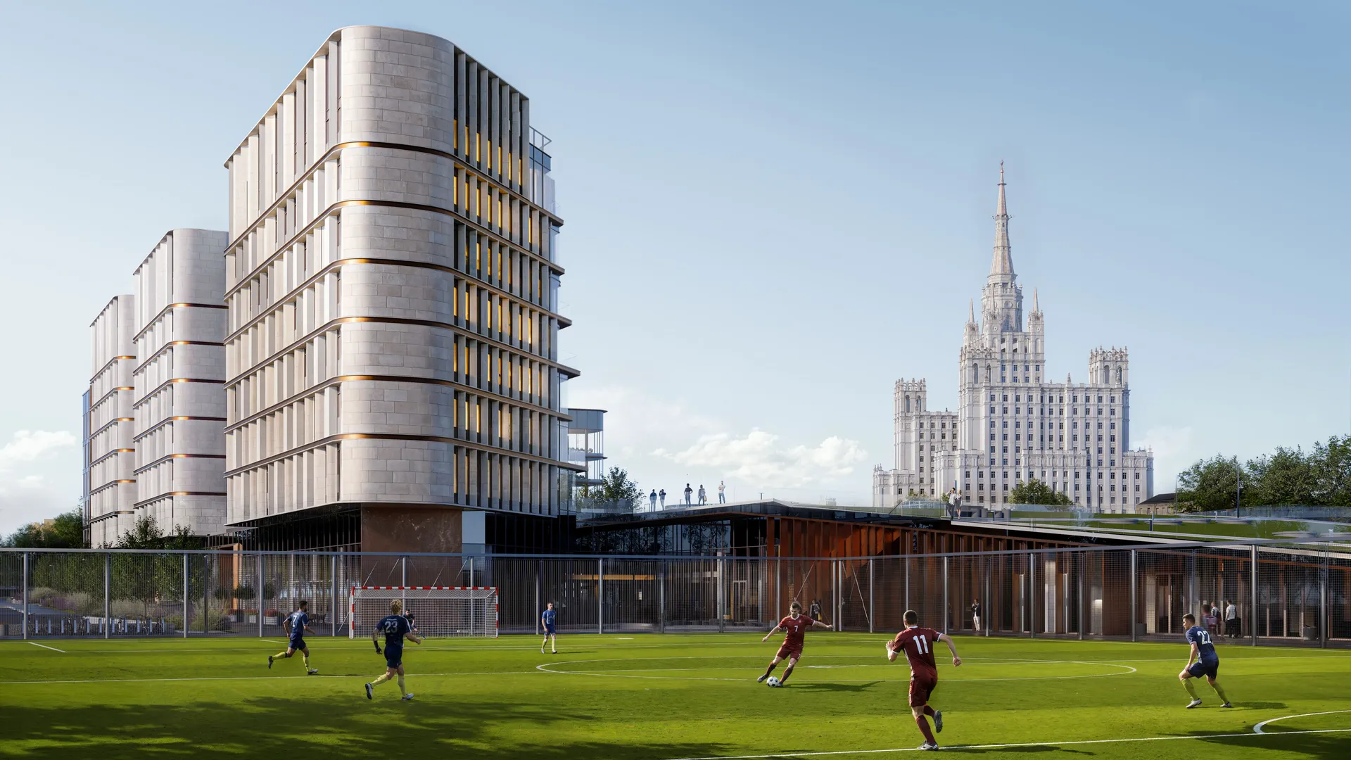 Capital Group: В строительстве жилого комплекса «Дом Спорта» задействованы более 500 рабочих - Движение.ру