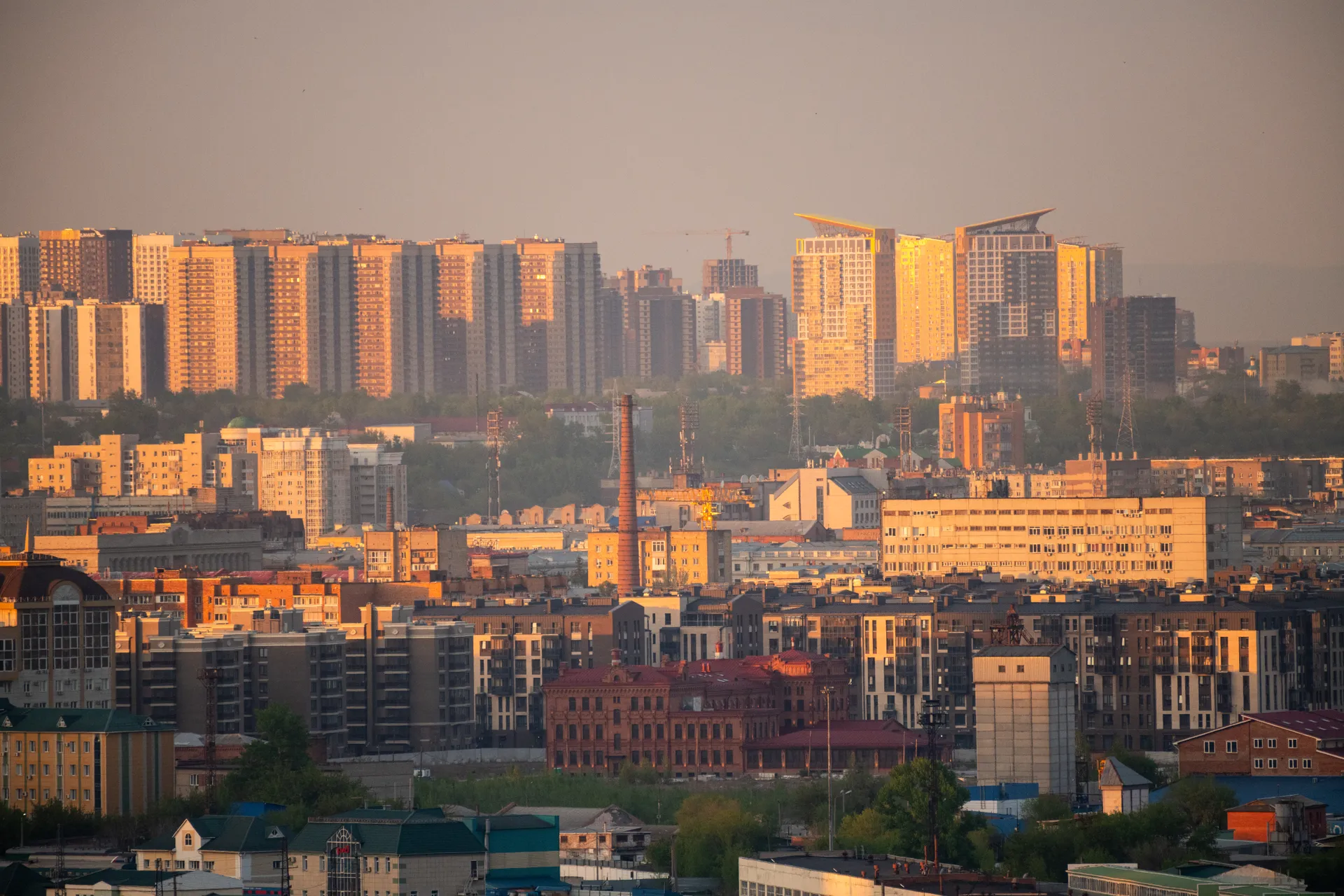 Красноярск. Вид на город