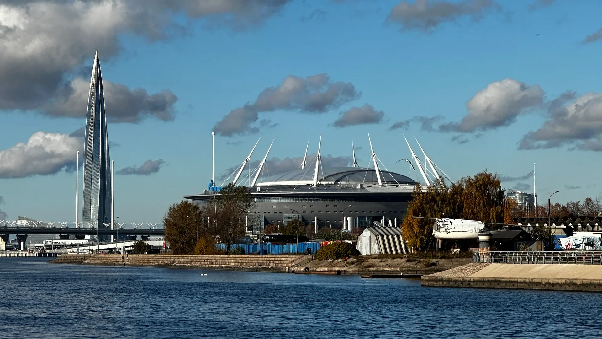 Санкт-Петербург. Вид на Крестовский остров
