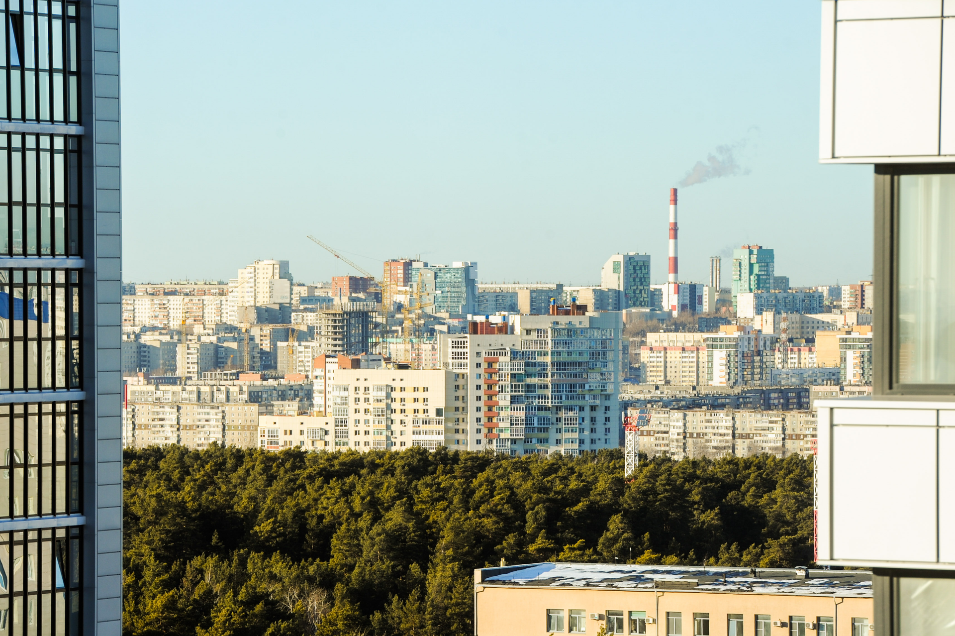 Челябинск. Вид на город