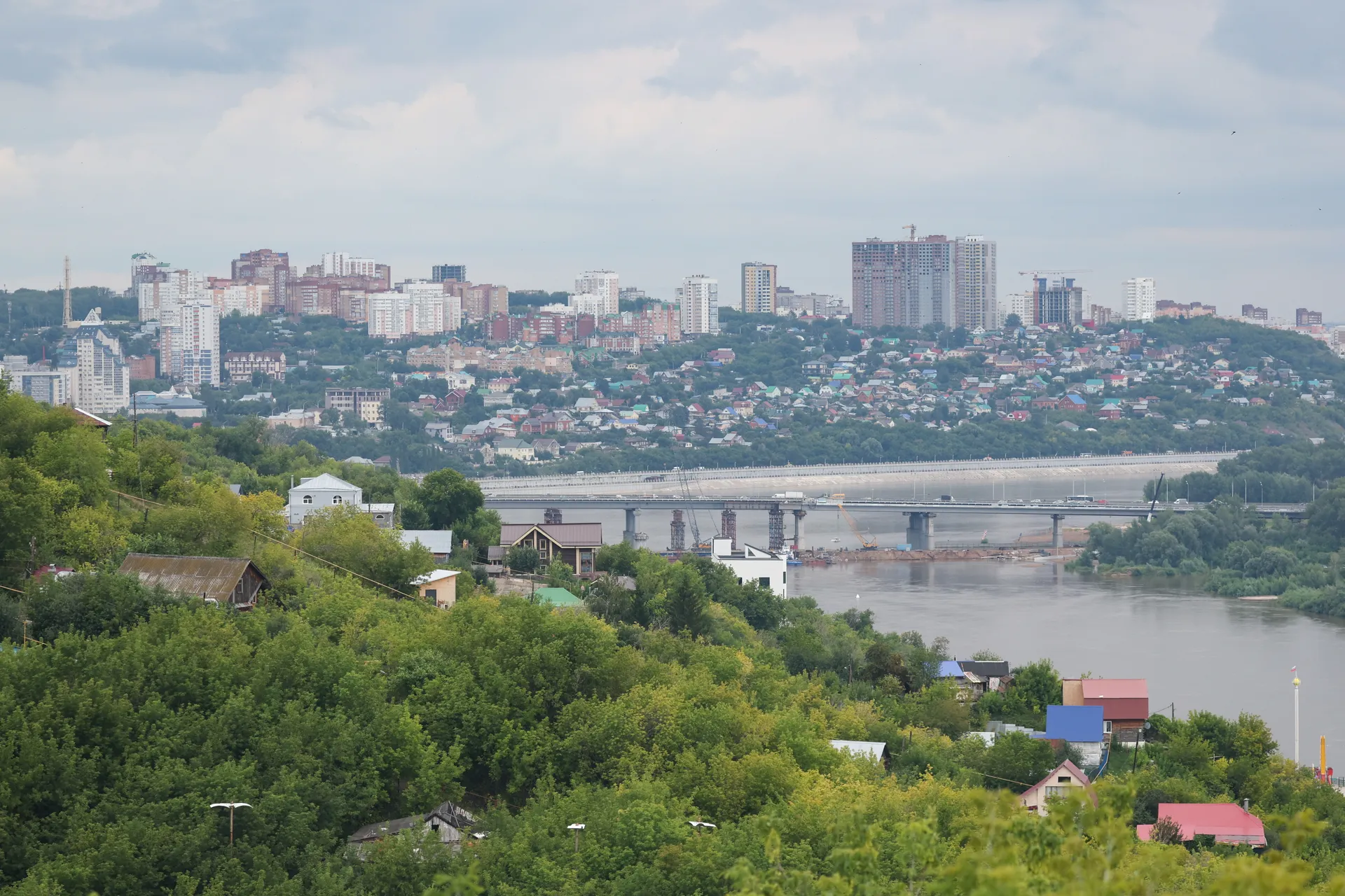 Уфа. Вид на город