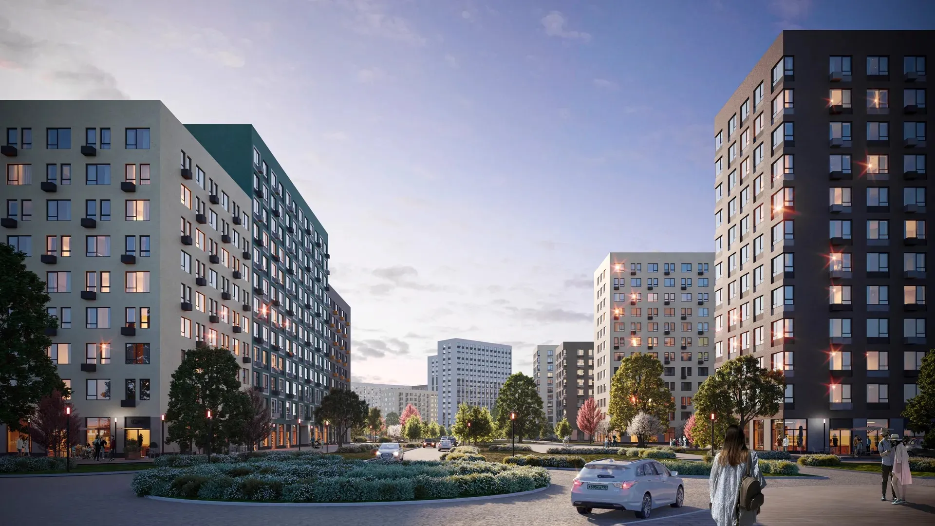 На фото рендер проекта GloraX в Ленобласти